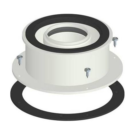 DÉPART VERTICAL COAXIAL M/F DN 60/100 PV5 Dimensions : Diam. 60/100