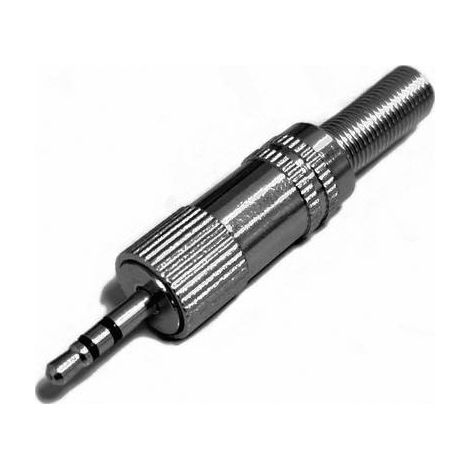 Jack 2.5 mm mâle, droit BKL Electronic 1107022 Nombre de pôles: 3 stéréo argent 1 pc(s) (1/3)
