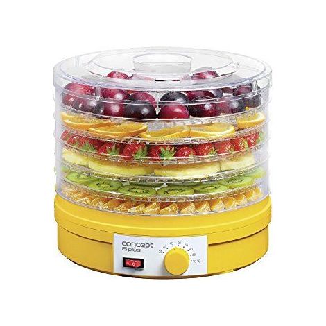 Concept Solution SO-1015 disidratatore alimentare giallo e bianco
