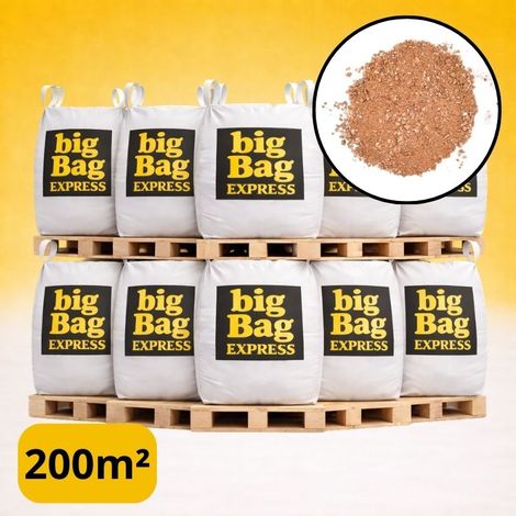 PACK 10 X BIG BAG de +/- 1,5T ≃ 200M² Sable Stabilisé Rose de Provence pour Terrain de Pétanque Ø 0/4 mm - Livraison PREMIUM (1/5)