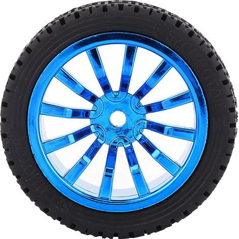 Moteur à engrenage codeur DIY 12V avec roue de 65mm et support pour robot voiture intelligente (130 RPM) (1/5)