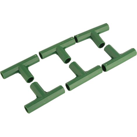 Connecteurs pour cadres de jardinage, serres en plastique, meubles, tuteurs pour plantes, clôtures, raccords de tuyaux pour supports à fleurs (1/5)