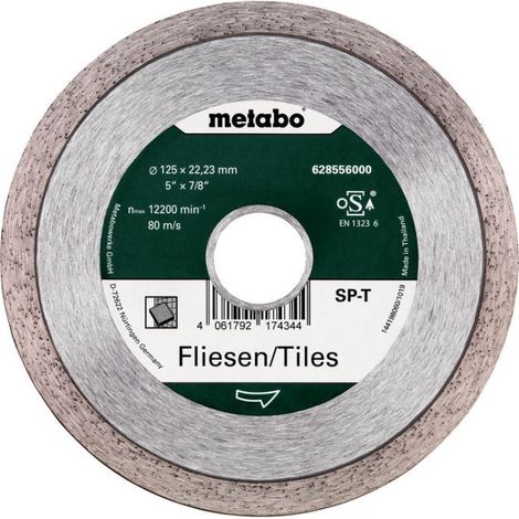 Disque diamant METABO 628556000 - SP-T - Ø125x22,23mm (1/2)