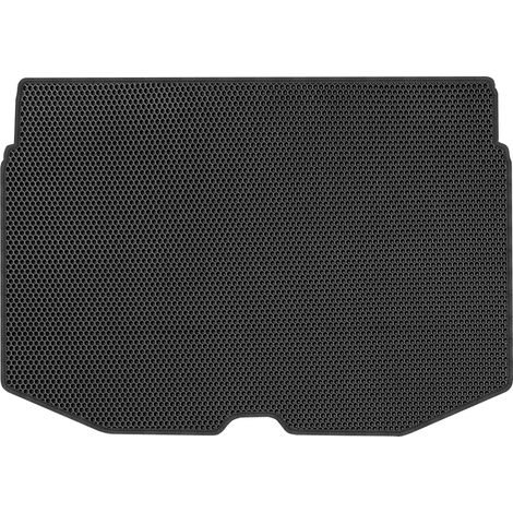 Tapis de coffre alvéolé en EVA noir pour Citroën C3 Picasso (2008-2017). (1/5)