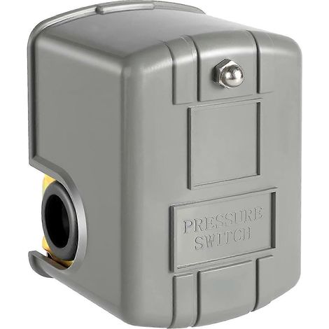 Pressostat pour pompe, pressostat d'eau différentiel réglable 40-60 psi, raccord femelle 1/4 pouce. (1/5)