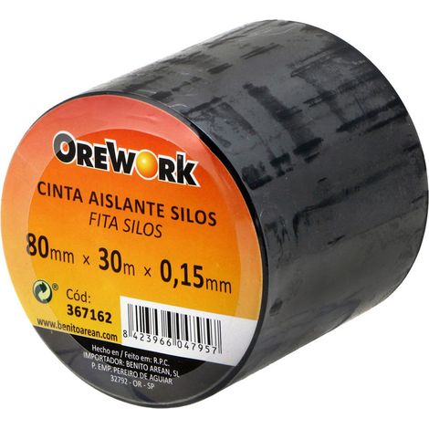 Cinta aislante silos 80x0,15mm 30m