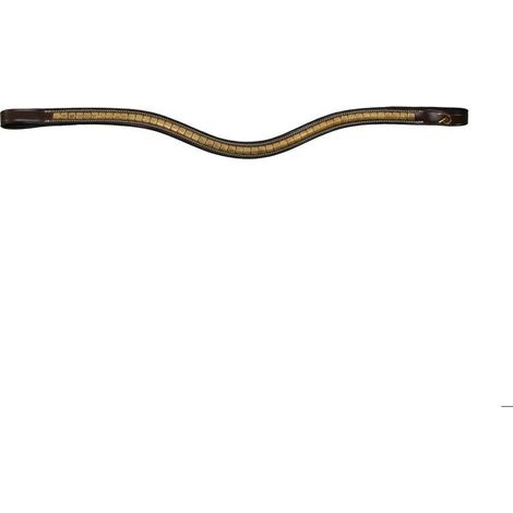 Browband dy'on v-shaped cuero dy'on diseño anatómico (1/2)