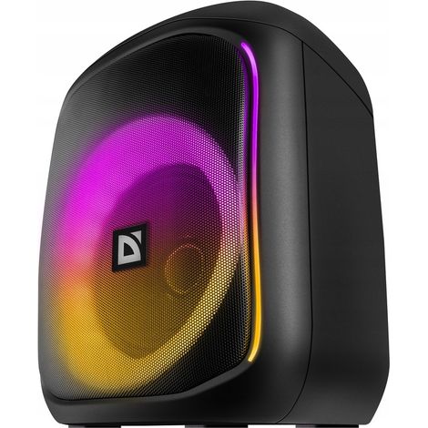 Defender BOOMER 50 Bluetooth-Lautsprecher 50W MP3/FM/SD/USB/AUX/TWS/LED/Mikrofon Karaoke Schwarz (1/5)