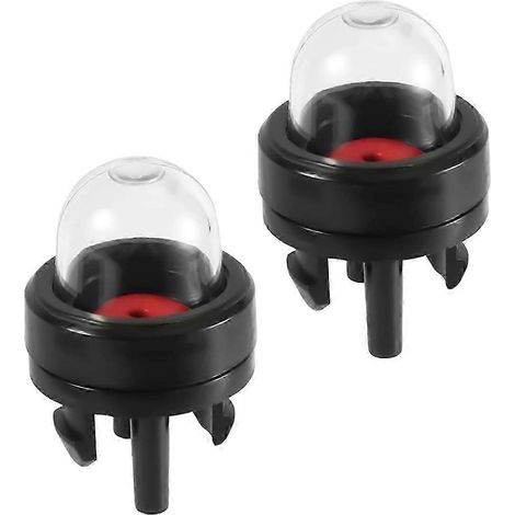 Lot de 2 poires d'amorçage à clipser, poires d'amorçage de rechange pour carburateur, souffleur de débroussailleuse (1/5)