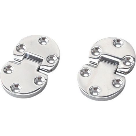 2x charnière ronde porte meuble diamètre ouverture 90° (1/2)