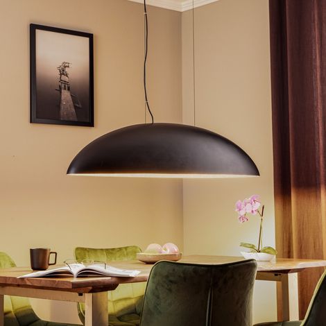 [NEUWERTIG] B-Ware Nowodvorski Lighting Hängeleuchte Deckenlampe Pendelleuchte Canoe V Schwarz Gold