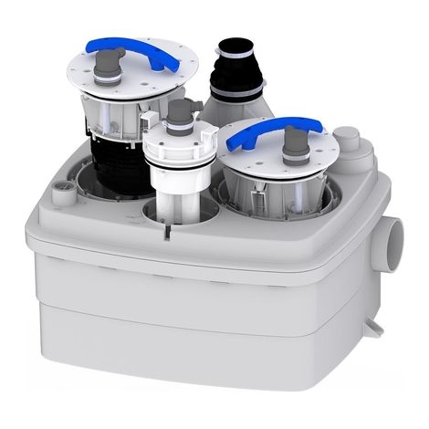 TRITURATOR-HUBSTATION MARKE SFA SANITRIT Modell SANICUBIC 2 CLASSIC (1/2)