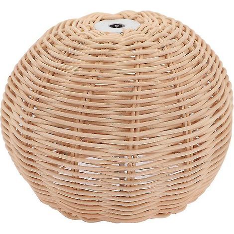 pied de lampe en rotin tressé (1/3)