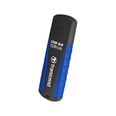 Transcend JetFlash 810 USB 3.0 128GB USB-A, Negro / Azul (1/5)