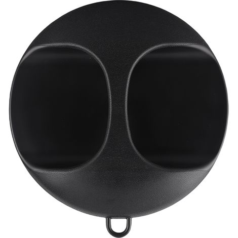 Miroir rond professionnel portatif avec poignée pour usage personnel et en salon de coiffure (1/5)