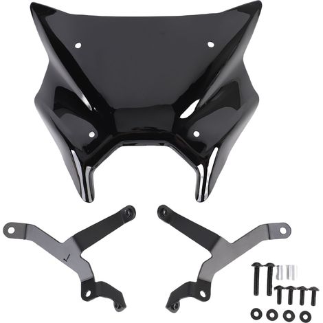 Deflettore per parabrezza moto, visiera touring ad alta resistenza con staffa di ricambio per MT-09 SP 2024 – 2025. (1/5)
