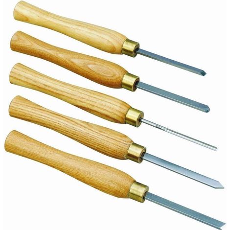 Serie 5 micro scalpelli sgorbie x legno Proxxon 27023 (1/3)