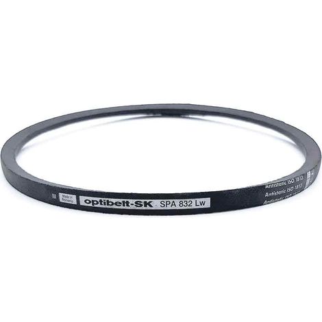 Courroie type trapézoïdale lisse SPA832