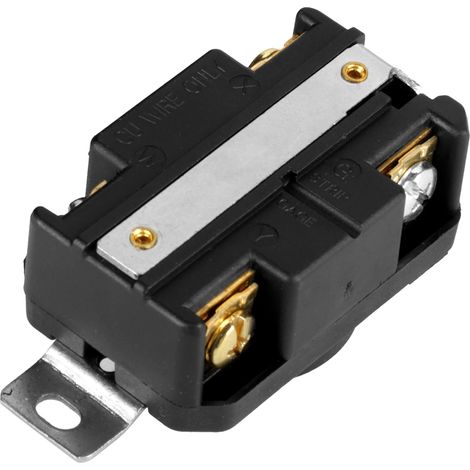 Ensemble de prises mâle et femelle NEMA L14-30 à 4 broches pour générateur/véhicule de loisirs (125-250 V CA, 30 A) (1/5)