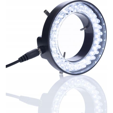 Iluminador de microscopio LED ajustable de 72x