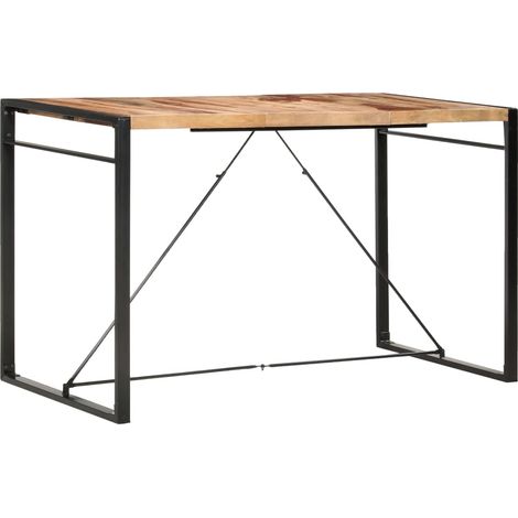 Mesa de bar madera maciza de acacia 180x90x110 cm vidaXL (1/5)