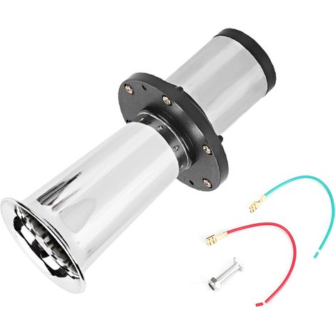 Trompette d'alarme pneumatique 120dB universelle pour camions 12V (1/5)