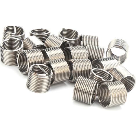 20-teiliges Gewindeeinsatz-Reparaturset aus Edelstahl für Schraubenbuchsen M14x1,5x1,5D (1/5)