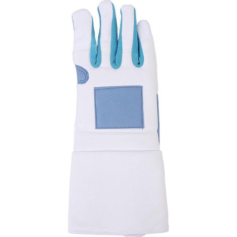 Gant d'escrime pour main droite, en tissu tricoté antidérapant et confortable, idéal pour l'entraînement au sabre, au fleuret et à l'épée (taille XL). (1/4)