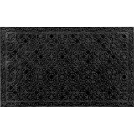 Tapis d'Entrée Grattoir "Picoto" 44x74cm Noir (1/2)