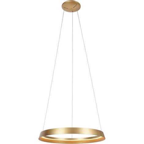 Steinhauer - hängeleuchte - Ringlux - gold - metall - Ø 60cm - (1/5)
