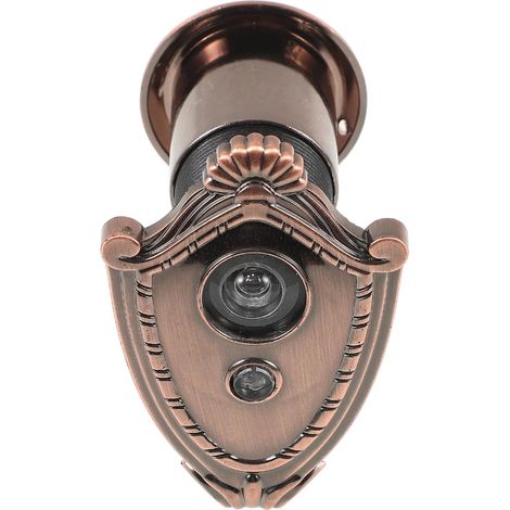 Œilleton Décoratif Avec Sonnette Pour Porte Intérieure D’appartement Ou Maison 70-90mm (1/5)
