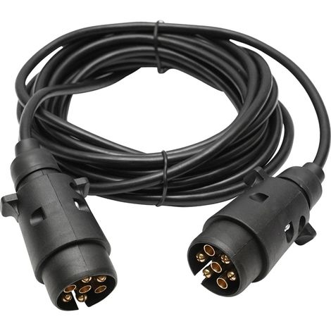 Cavo per rimorchio da 6 m con 2 spine maschio a 7 pin Breckner Germany