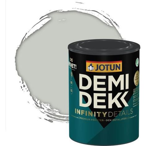Peinture Bois - DEMIDEKK INFINITY DETAILS - RAL 9018 - Blanc Papyrus - 0,75L (1/2)