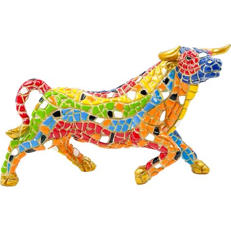 Signes Grimalt Figura De Animal Figuras Toro Pop Art Multicolor 6x15x10cm 37935
