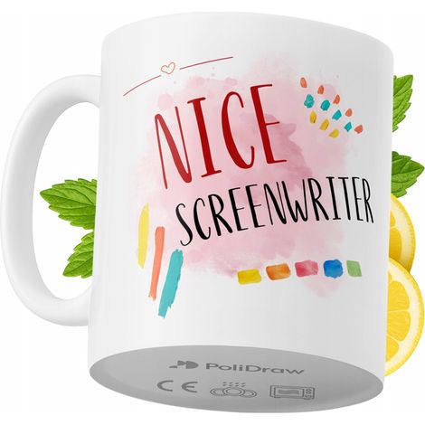 Lustige Tasse für Drehbuchautoren – Kaffee- oder Teetasse mit witzigem Textdesign – ideal für Geburtstage, Namenstage, Feiertage und besondere Anlässe. Hochwertige Tasse für Zuhause, Büro und Arbeit. 