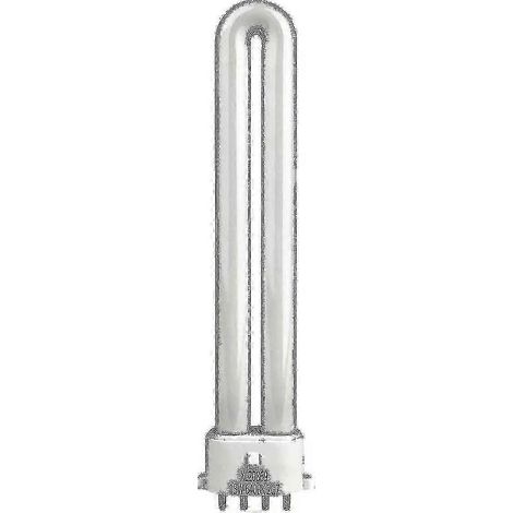 Ampoule fluocompacte 9 W lumière du jour, culot 2G7 à 4 broches -6400 KA (1/2)