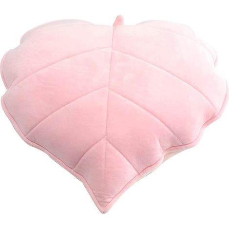 Filiyano-Coussin en peluche, coussin feuille, coussin de sol, coussin en peluche amusant, coussin décoratif, coussin de lecture, coussin de siège auto (1/5)