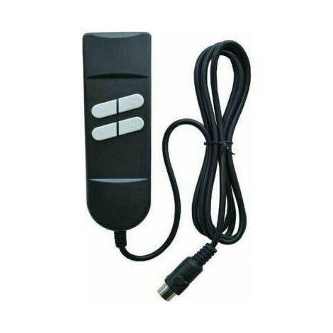 Fernbedienung für elektrischen Relaxsessel, Fernbedienung für Aufstehsessel, manuelle Steuerung, 4 Tasten, 5 Pins, für 2 Motoren – Relaxsessel oder höhenverstellbarer Sessel (1/5)