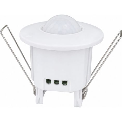 Sensore di Movimento PIR Mini Montaggio Da Incasso Soffitto Bianco 360 Gradi (1/3)