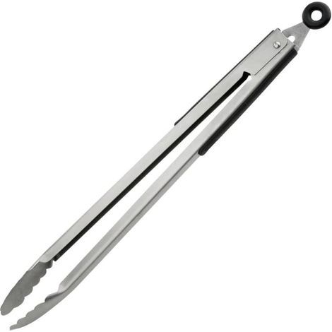 Pince à Barbecue Cuisine Inox, Ustensiles en Acier Inoxydable et Plastique, 46 cm (1/5)