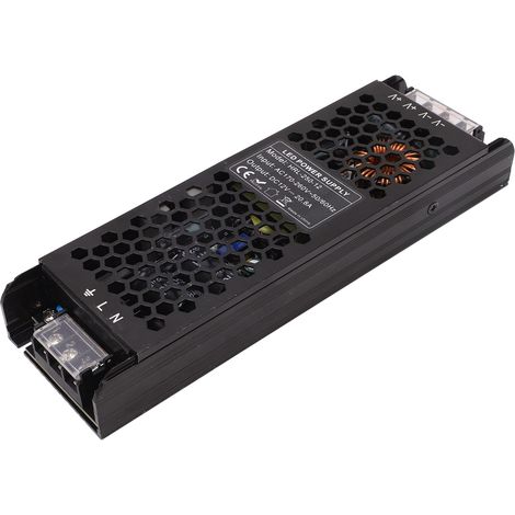 Alimentation LED 12V 250W boîtier renforcé creux, driver à découpage AC170-260V pour bande lumineuse (1/5)