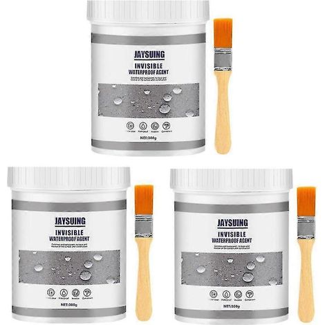 KLVGTIFS PU - Lot de 3 agents d'étanchéité invisibles, isolants et anti-fuites