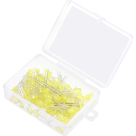 TRU COMPONENTS LED bedrahtet Gelb Rund 5 mm 420 mcd 30 ° 20 mA 1.8 V, 2.4 V (1/3)
