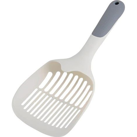 Pelle à litière Chat XL 30 cm – Grande Pelle ramasse-litière/ramasse crottes, Manche Ergonomique antidérapant en Caoutchouc (1/5)