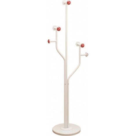 Porte-Manteau Arbre Soli, Blanc, Modèle Branches (1/5)