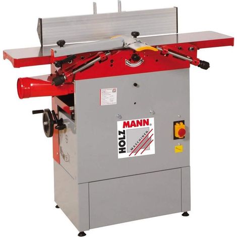 Holzmann – Dégauchisseuse-raboteuse 1.5 kW – Largeur de dégauchissage 253 mm – Longueur tables 1090 mm – Rabotage max. 248 mm – Vitesse d'avance 8m/min (1/5)