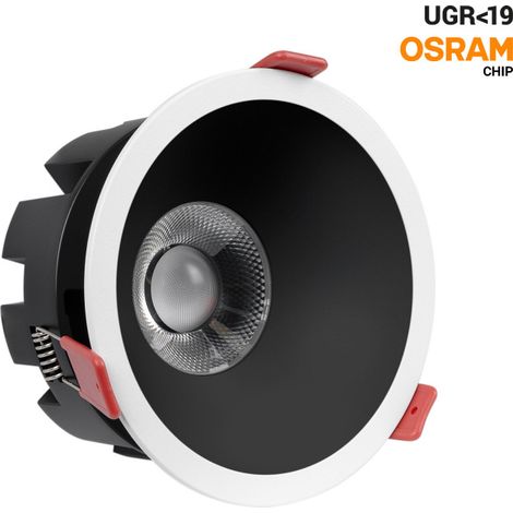 Downlight LED 20 W  CCT  lumière sélectionnable 9–10cm OSRAM driver KGP