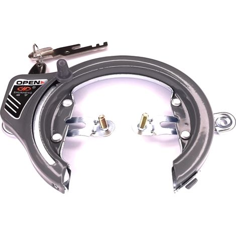 cyclingcolors lucchetto per telaio bici bicicletta aggancio MTB con chiave Antifurto