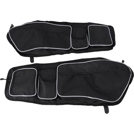 Sacoche Latérale et Sacoche Avant pour UTV (2 Pièces, 5 L, Tissu Oxford 1680D, Fermeture éclair en PVC et Genouillère Amovible) pour Pro XP Pro R Turbo 2020-2024 (1/5)