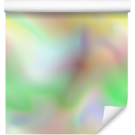 Papier peint dégradé menthe et beige pour salon et chambre 50x1000 cm (1/5)